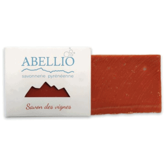 Abellio přírodní mýdlo červené víno. Vyrobené ručně za studena.