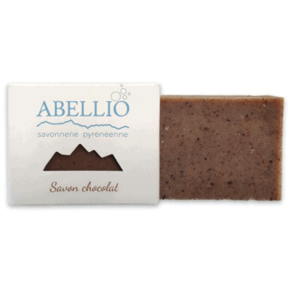 Abellio přírodní mýdlo čokoláda. Vyrobené ručně za studena.