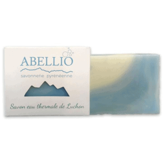 Abellio přírodní mýdlo termální voda. Vyrobené ručně za studena.