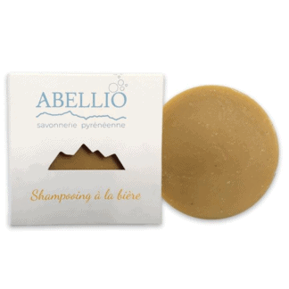 Abellio přírodní mýdlo na vlasy s pivem. Vyrobené ručně za studena.